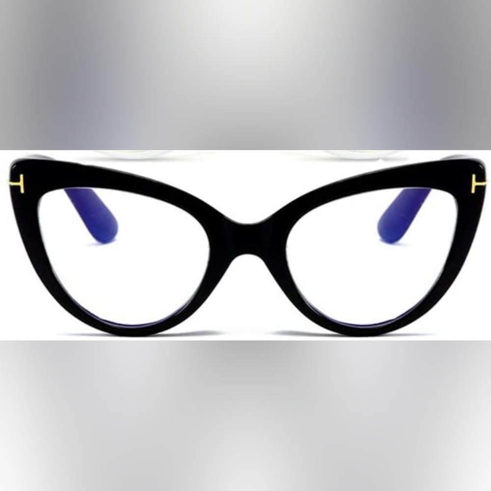 Cat Eye Reading Glasses 1.5 strength. Black